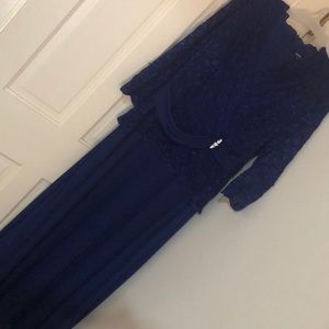 Royal Blue Gown